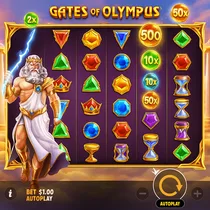 SlotRush - Gates of Olympus Slot Game
